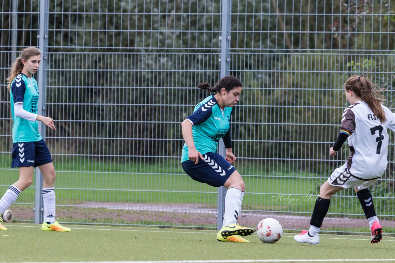 Bild 95 - B-Juniorinnen Wedel - St. Pauli : Ergebnis: 1:2